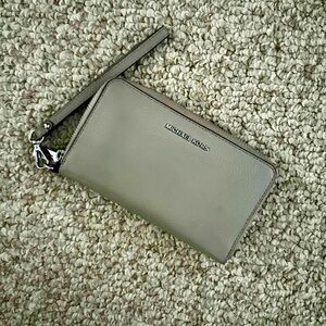 Michael Kors Taupe Wallet Wristlet